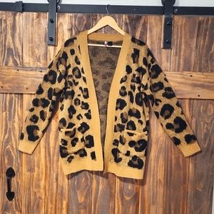 Leopard print Cardigan